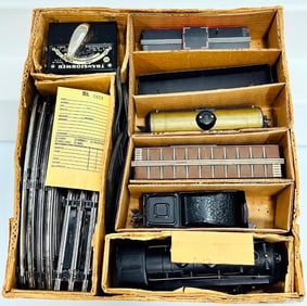 Marx Postwar O Gauge Outfit No. 25249 999 Locomotive Freight Set Boxed