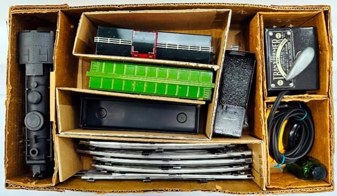 Marx Postwar O Gauge Outfit No. 52542 666 Freight Set Boxed