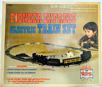 Marx Postwar O Gauge Outfit No. 15630 Sears Pioneer Express Freight Set Boxed