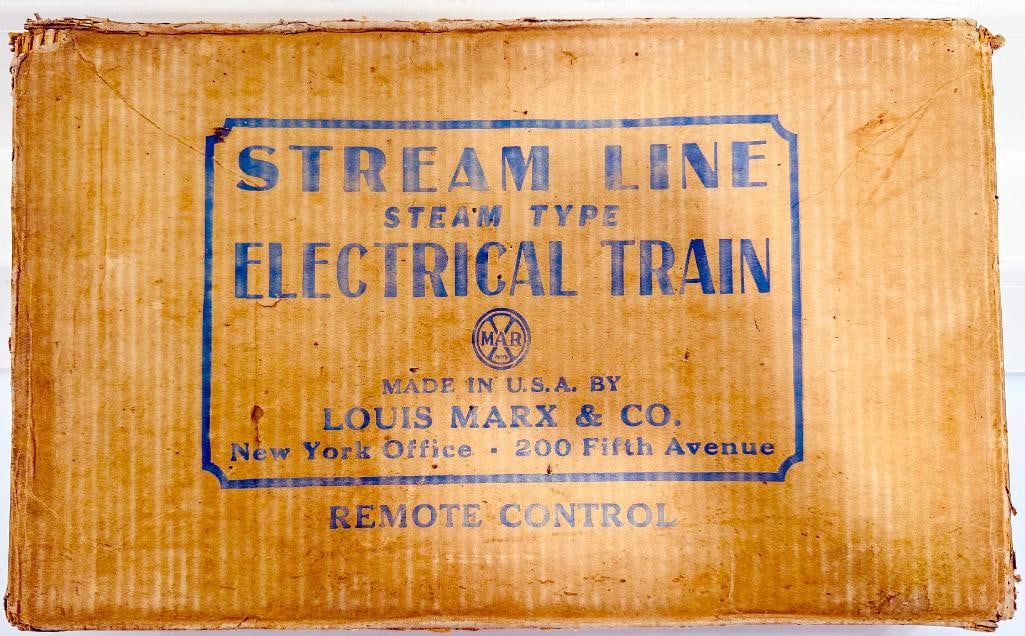 Marx Prewar O Gauge Outfit No. 3895 Commodore Vanderbilt Passenger Set Boxed (1 of 12)