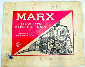 Marx Postwar O Gauge Outfit No. 14345 400 Locomotive Freight Set Boxed