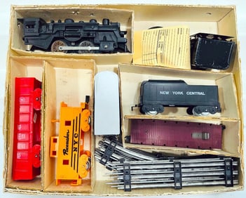 Marx Postwar O Gauge Outfit No. 14345 400 Locomotive Freight Set Boxed