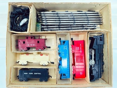 Marx Postwar O Gauge Outfit No. 9535 1666 Locomotive Freight Set Boxed