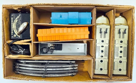 Marx Postwar O Gauge Outfit No. 09632 Happitime B&O A – A Diesel Freight Set Boxed