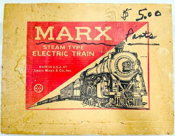 Marx Postwar O Gauge Outfit No. 4225 490 Locomotive Freight Set Boxed