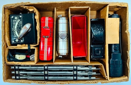 Marx Postwar O Gauge Outfit No. 5852 591 Locomotive Freight Set Boxed