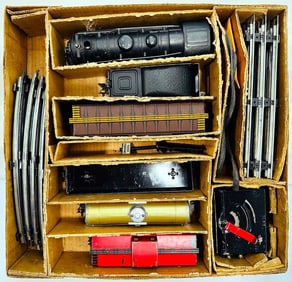 Marx Prewar O Gauge Outfit No. 25000 999 Locomotive Freight Set Boxed