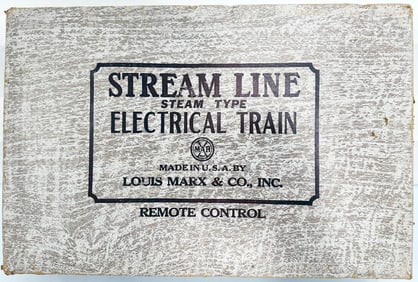 Marx Postwar O Gauge Outfit No. 52352 666 Locomotive Freight Set Boxed