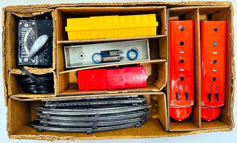 Marx Postwar O Gauge Outfit No. 09632 Happitime Southern Pacific A – A Diesel Freight Set