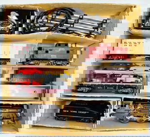 Marx Postwar O Gauge Outfit No. 48 – 21325M 490 Locomotive Freight Set Boxed