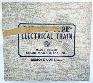 Marx Postwar O Gauge Outfit No. 24524 400 Locomotive Freight Set Boxed