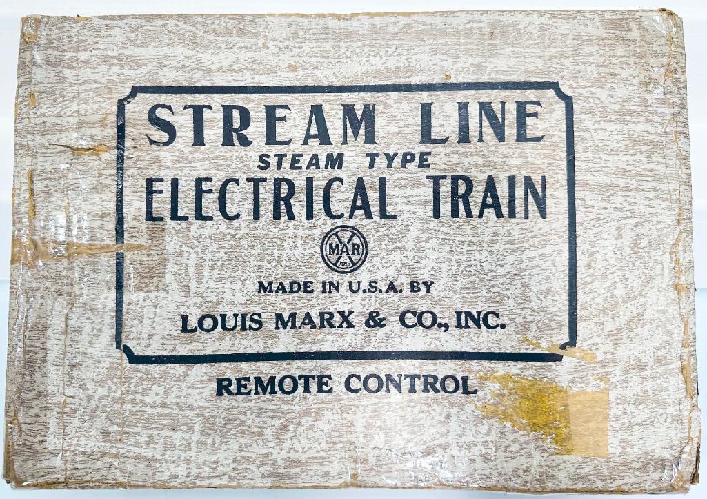 Marx Postwar O Gauge Outfit No. 5722 591 Locomotive Passenger Set Boxed (1 of 13)