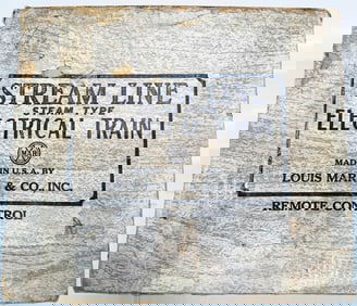 Marx Postwar O Gauge Outfit No. 25242 666 Locomotive Freight Set Boxed