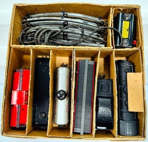 Marx Postwar O Gauge Outfit No. 25225 999 Locomotive Freight Set Boxed