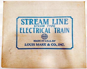 Marx Postwar O Gauge Outfit No. 4352 400 Locomotive Freight Set Boxed