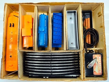 Marx Postwar O Gauge Outfit No. 9716 Allstate Union Pacific Diesel Freight Set Boxed