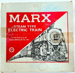 Marx Postwar O Gauge Outfit No. 4345 400 Locomotive Freight Set Boxed