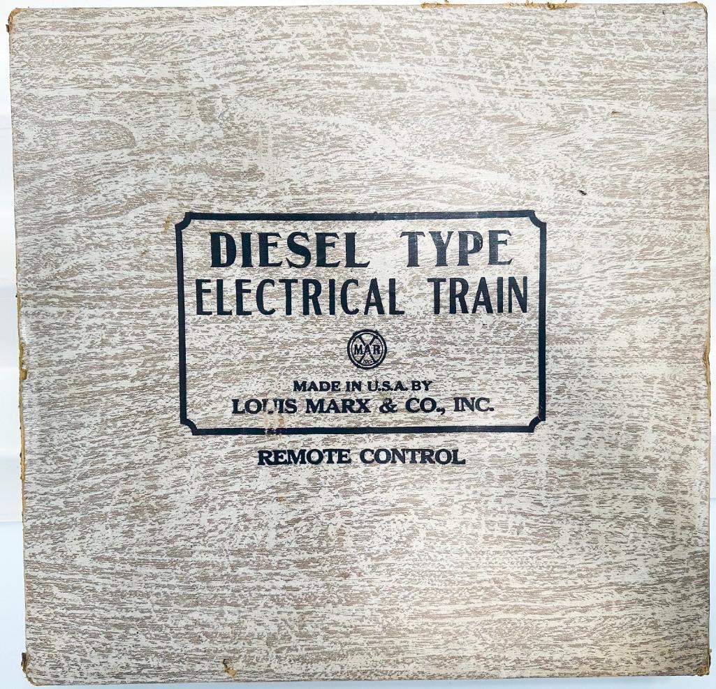 Marx Postwar O Gauge Outfit No. 42842 Western Pacific A – B Diesel Freight Set Boxed (1 of 13)