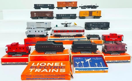 Lionel Postwar Assorted Freight Cars/Assorted Passenger Cars/Assorted Tenders