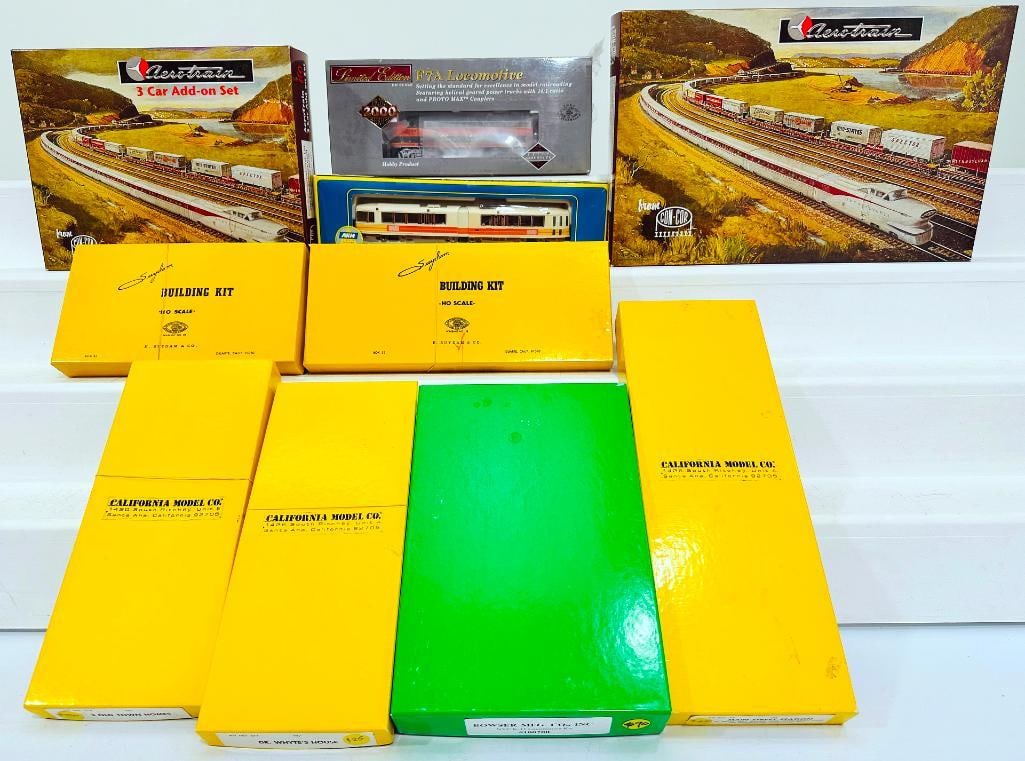 Proto Modern HO Scale F7A Great Northern Locomotive Original Box Sealed X2/5Assorted Building Kits (1 of 15)