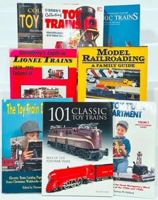 Assorted Toy Train Collecting Books