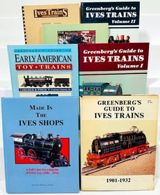 Assorted Toy Train Collecting Books – Ives/Dorfan/Voltamp/C&F