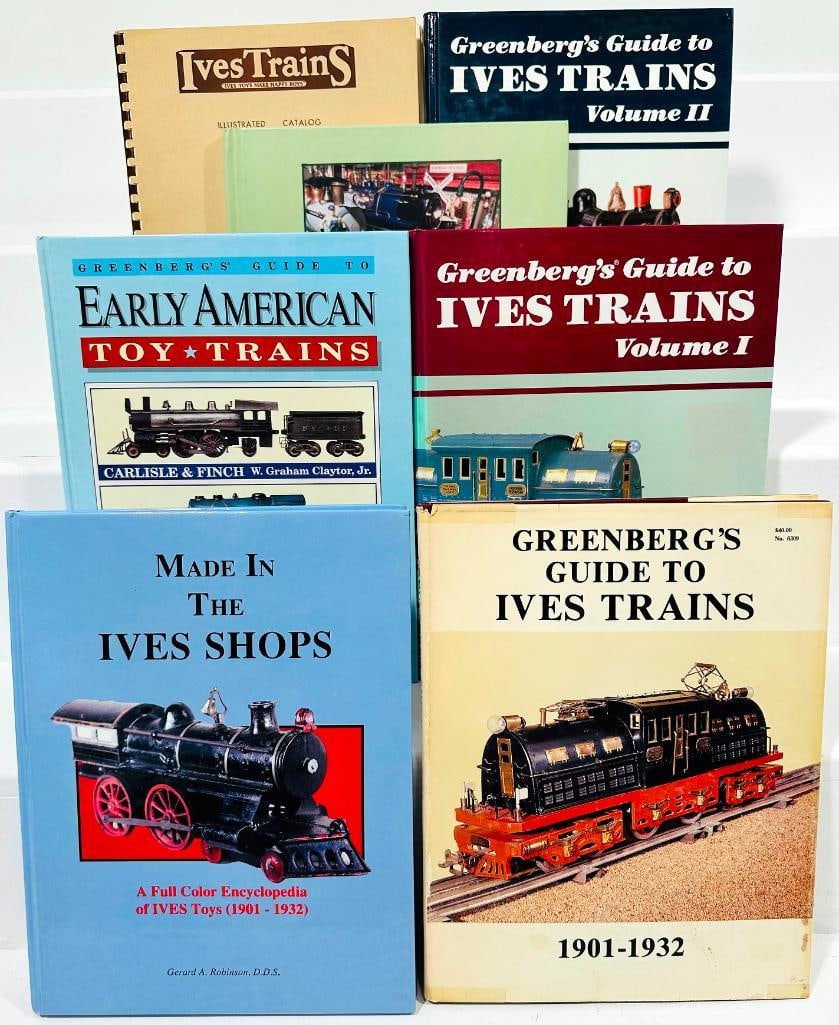 Assorted Toy Train Collecting Books – Ives/Dorfan/Voltamp/C&F (1 of 8)