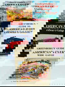 Assorted Toy Train Collecting Books - American Flyer S Gauge/O Gauge/Wide Gauge