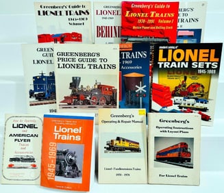 Assorted Toy Train Collecting Books