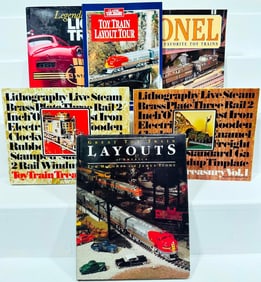 Assorted Toy Train Collecting Books