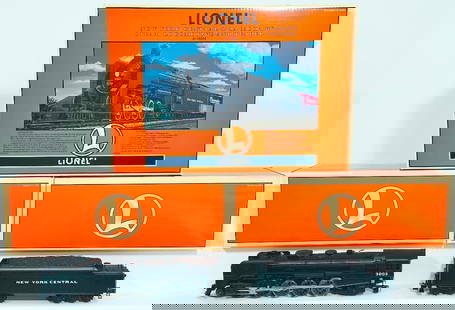 Lionel Modern O Gauge New York Central L - 3 A Mohawk Steam Locomotive and Tender #6 - 18064 Boxed: Lionel Modern O Gauge New York Central L - 3 A Mohawk Steam Locomotive and Tender #6 - 18064 Boxed, in C8 plus or better and with its original boxes. &#160;