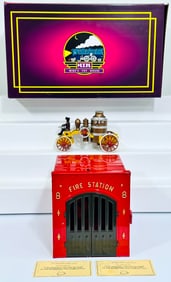 MTH Modern Kingsbury Firehouse & Pumper Boxed