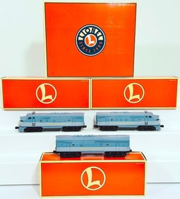 Lionel Modern O Gauge EMD F3 A - B - A Diesel Units Boxed