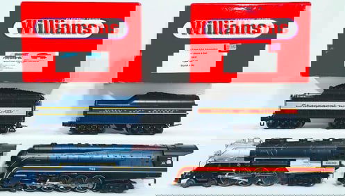Williams Modern O Gauge Norfolk and Western J Class 8 – 8 – 4 Locomotive with Whistle an