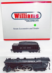 Williams Modern O Gauge New York Central Scale Hudson 4 – 6 – 4 Locomotive and Tender Boxed