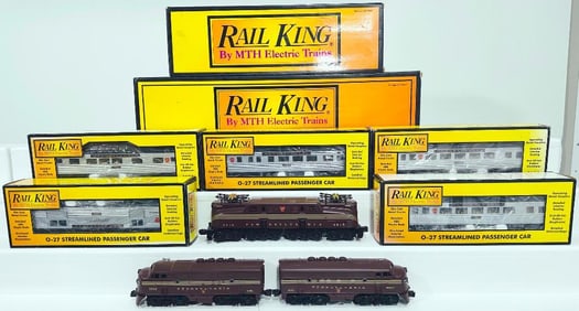 MTH Modern O Gauge Pennsylvania Electric GG1/Pennsylvania EMD F3 A – A Diesel Units/Pennsylvan