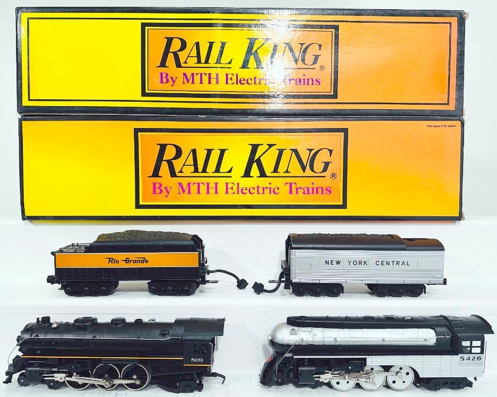 MTH Modern O Gauge 4 - 6 -4 New York Central Empire State Express Locomotive and Tender PS–1 B (1 of 16)