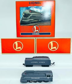 Lionel Modern O Gauge 1668E K - 4 Torpedo Locomotive and Tender Boxed