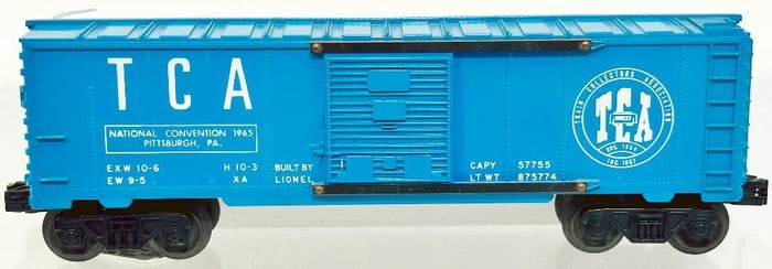 Lionel Postwar O Gauge 6464 - 1965 TCA National Convention Box Car 
