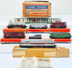 Lionel Postwar O Gauge Outfit No. 2219W Lackawanna FM Freight Set from 1954