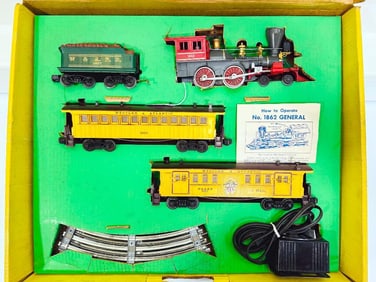 Lionel Postwar O Gauge 1612 The General Passenger Set from 1959