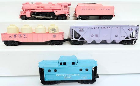 Lionel Postwar O Gauge Girls Train from 1957