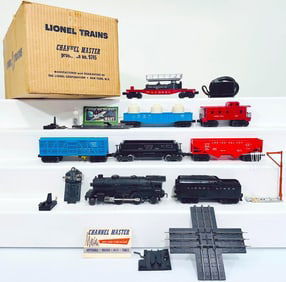 Lionel Postwar O Gauge Channel Master Promotion No. 9745 Set Boxed