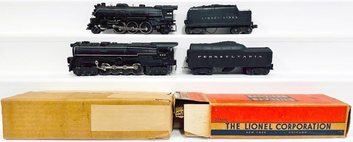 Lionel O Postwar O Gauge 682 Loco and 2046W - 50 Tender/ 2026 Locomotive and 2466WX Tender