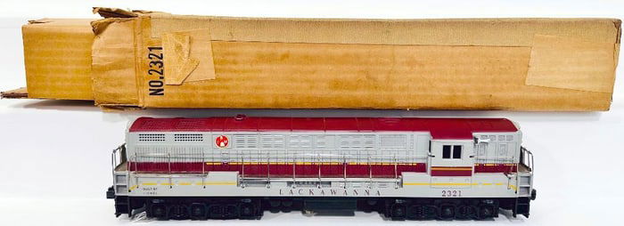 Lionel Postwar O Gauge 2321 maroon top Lackawanna FM