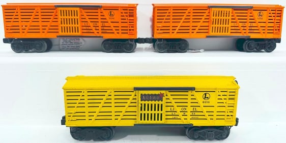 Lionel Postwar O Gauge 6646 Cattle Car - 6656 Cattle Car - 6646 Cattle Car 