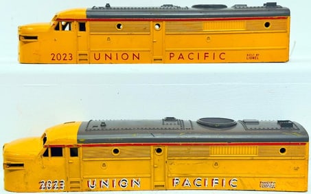 Lionel Postwar O Gauge 2023 Union Pacific Alco A - A Diesel Units Shells Only