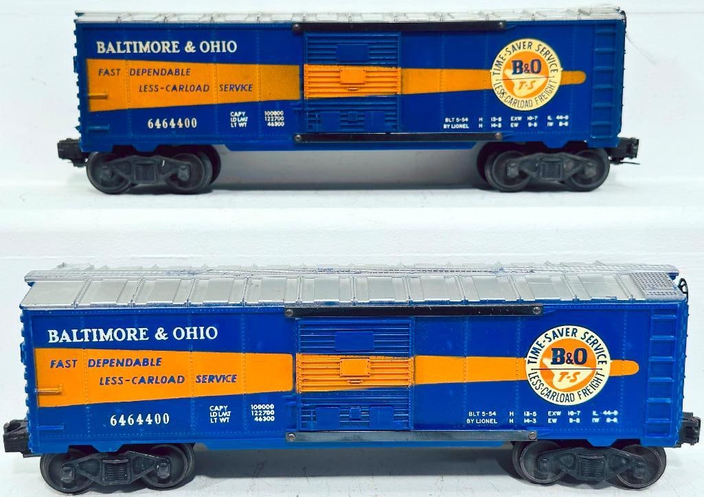 Lionel Postwar O Gauge 6464 - 400 B&O Box Car X2 (1 of 6)