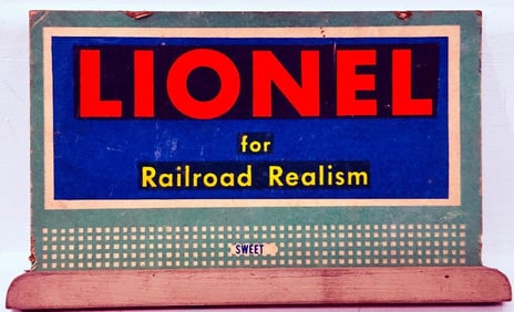 Lionel Postwar O Gauge Dealer Layout D - 310 Billboard