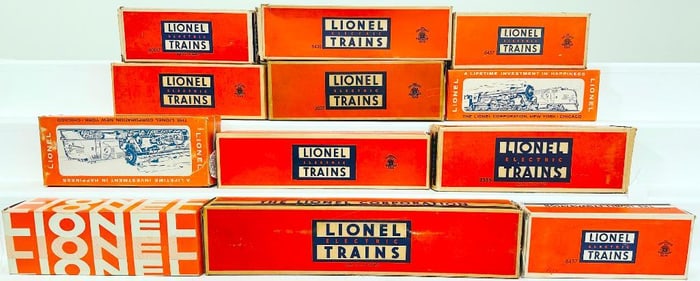 Lionel Postwar O Gauge Assorted Original Boxes Only